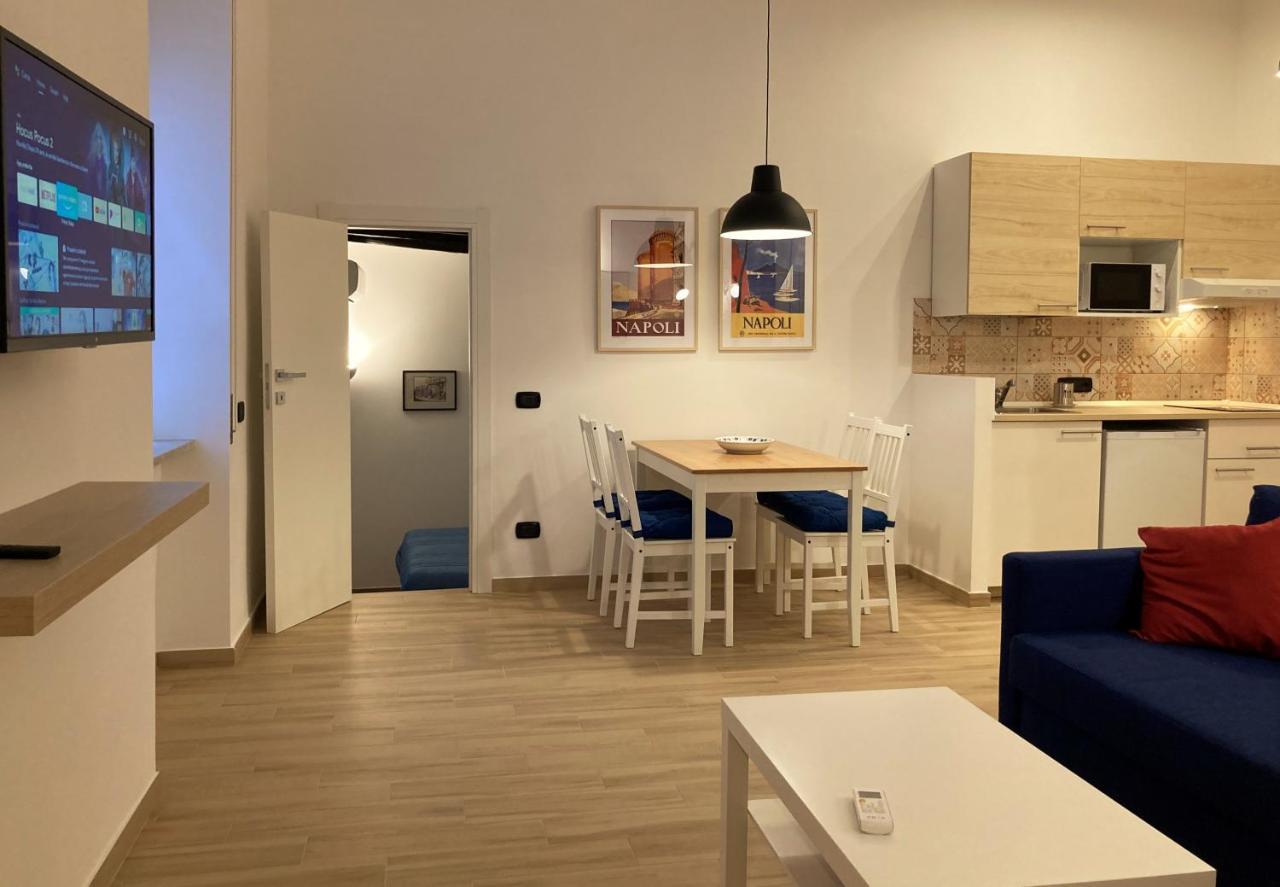 La Casa Blu Nel Cuore Storico Di Napoli Eksteriør billede
