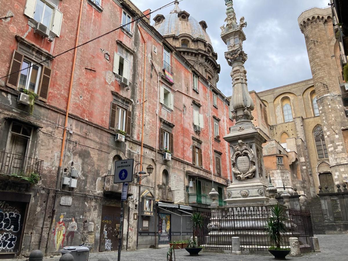 La Casa Blu Nel Cuore Storico Di Napoli Eksteriør billede