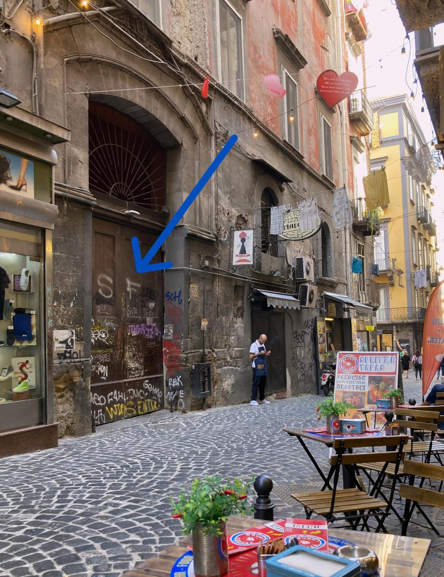 La Casa Blu Nel Cuore Storico Di Napoli Eksteriør billede